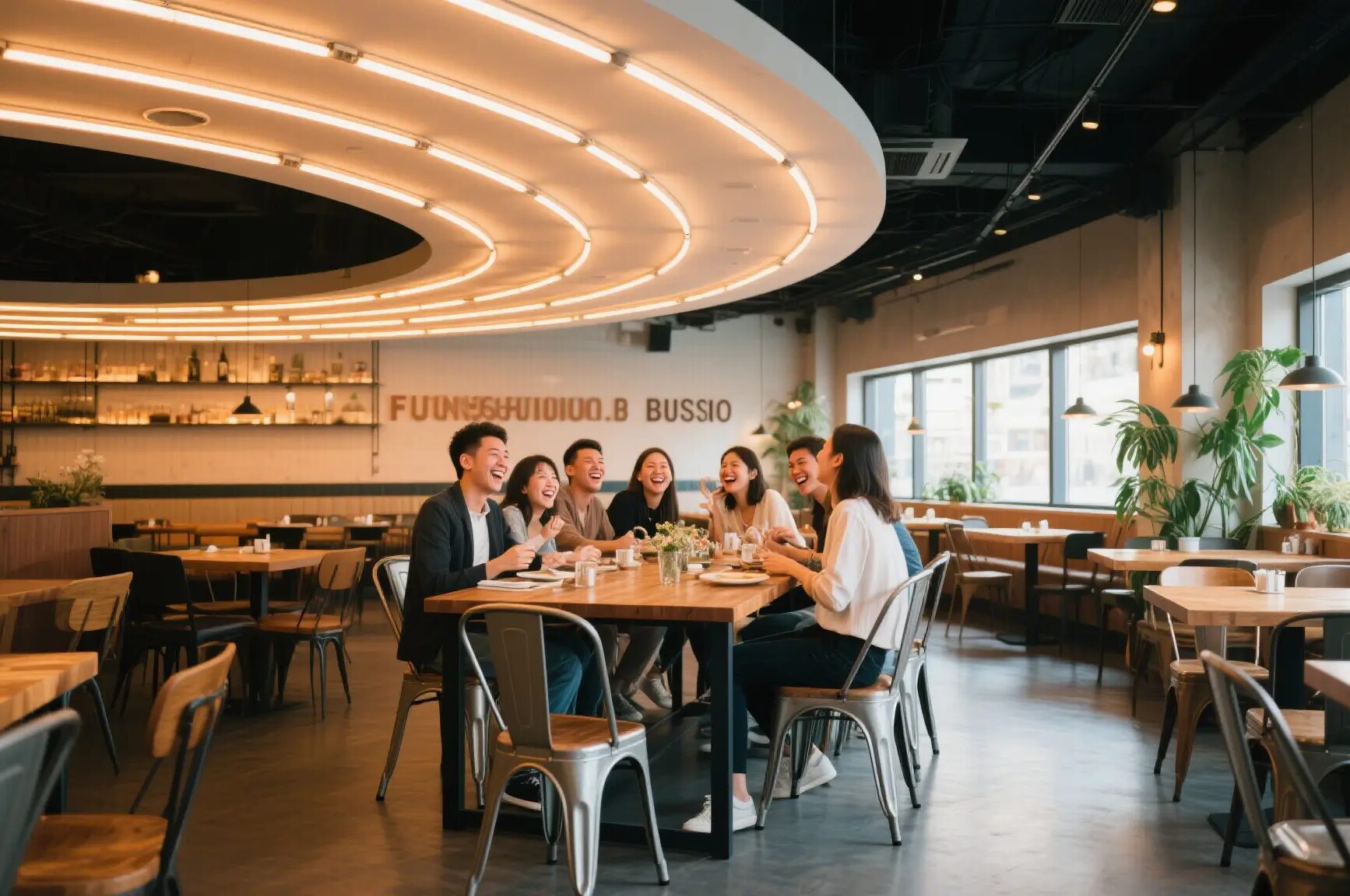 Modern Asian Restaurant Lights (1)