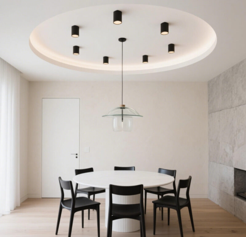 Surface Downlight in living room (2) (1)